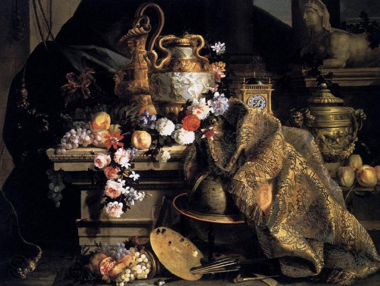 Jean-Baptiste Monnoyer Flowers and Fruits Spain oil painting art